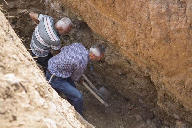 Üç emekli arkadaş dağdaki yabani hayvanlara su temin ediyor